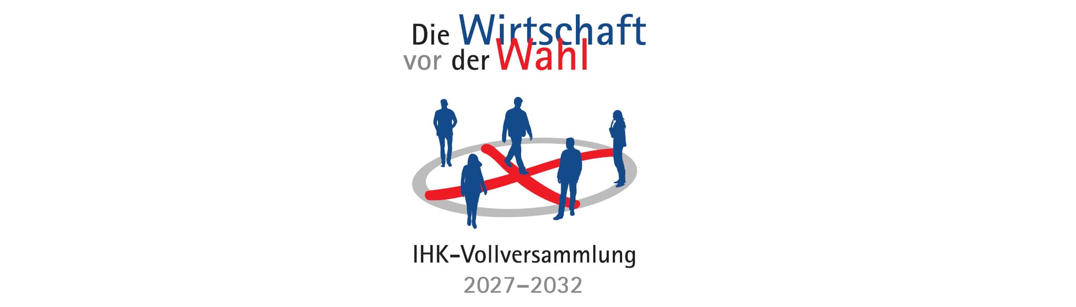 Logo Vollversammlungswahl 2027-2032 | Juli 2026 Logo Vollversammlungswahl 2027-2032 | Juli 2026